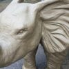 Bronzen beelden voor in de tuin beeld olifant van brons kopen