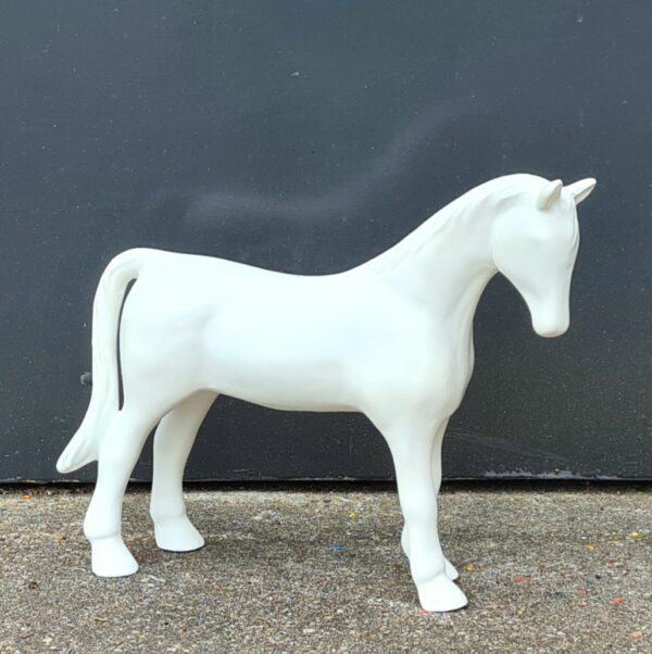 Witte paardenbeelden witte hengsten