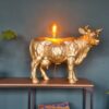 Het gouden kalf met licht
