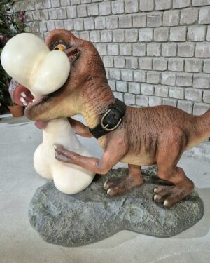 Realistisch dinosaurus beeld van hoge kwaliteit