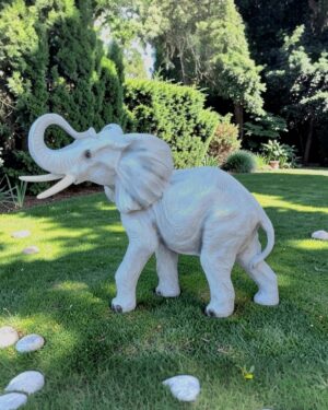 Olifant beeldje 40 cm voor buiten in de tuin